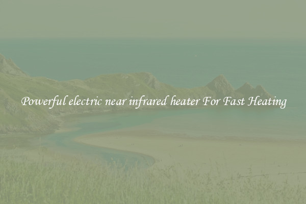 Powerful electric near infrared heater For Fast Heating