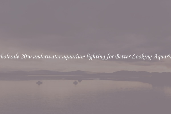 Wholesale 20w underwater aquarium lighting for Better Looking Aquarium